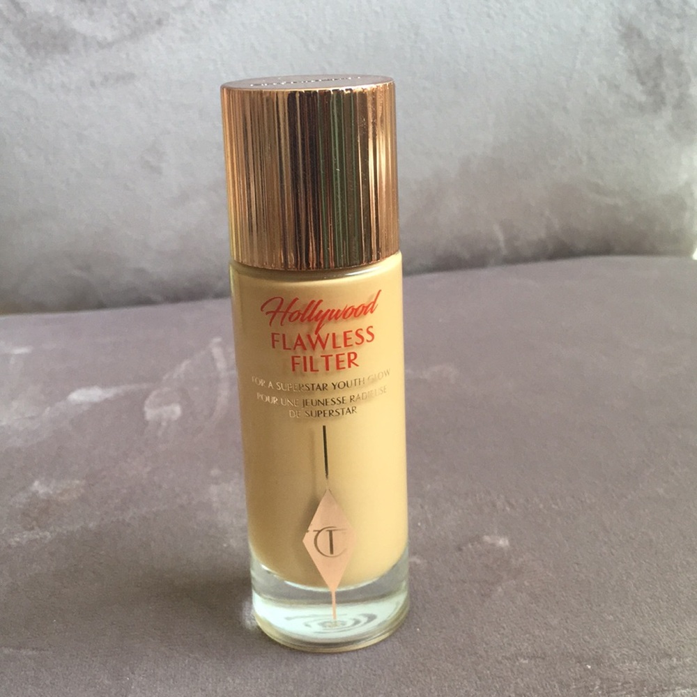 Charlotte tilbury hollywood flawless filter.